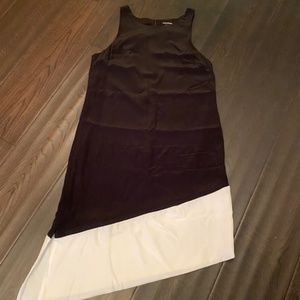 Club Monaco Asymmetrical Colorblock Dress, 8